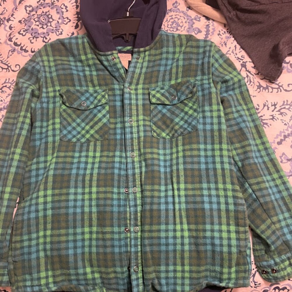 LL Bean Boys Hooded Jacket